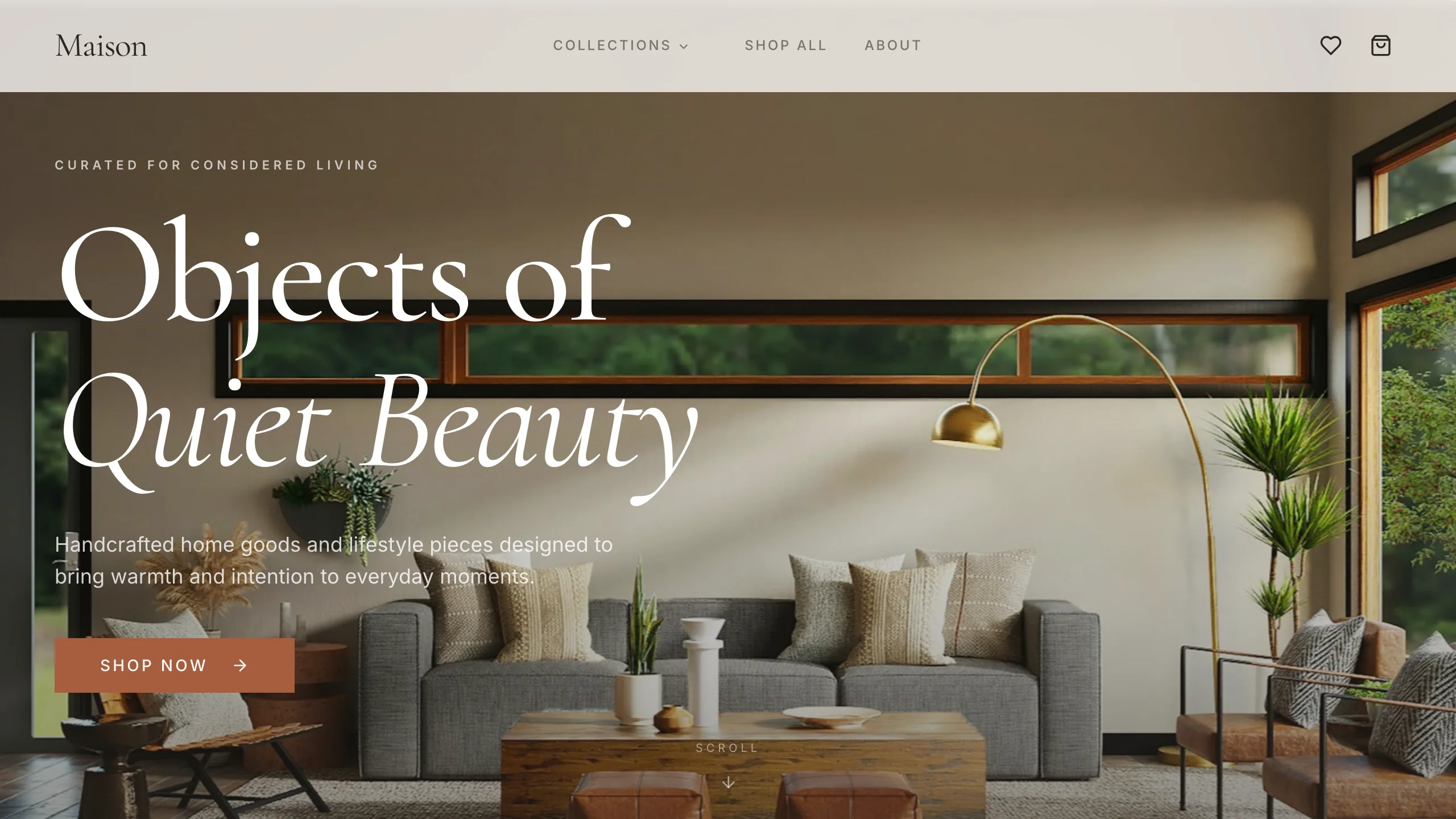 Screenshot of Maison